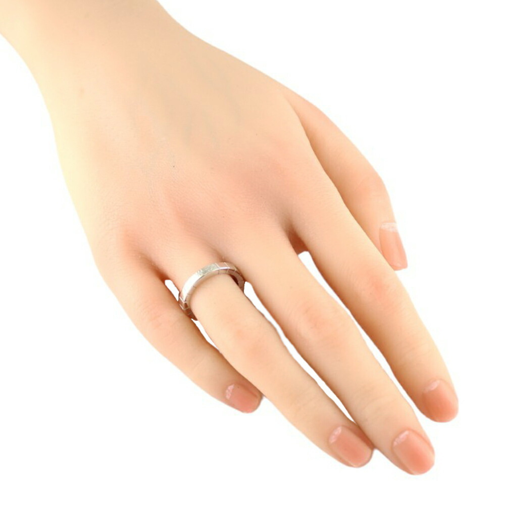 Cartier Lanier Ring, Size 10, 18K, Women's, CARTIER