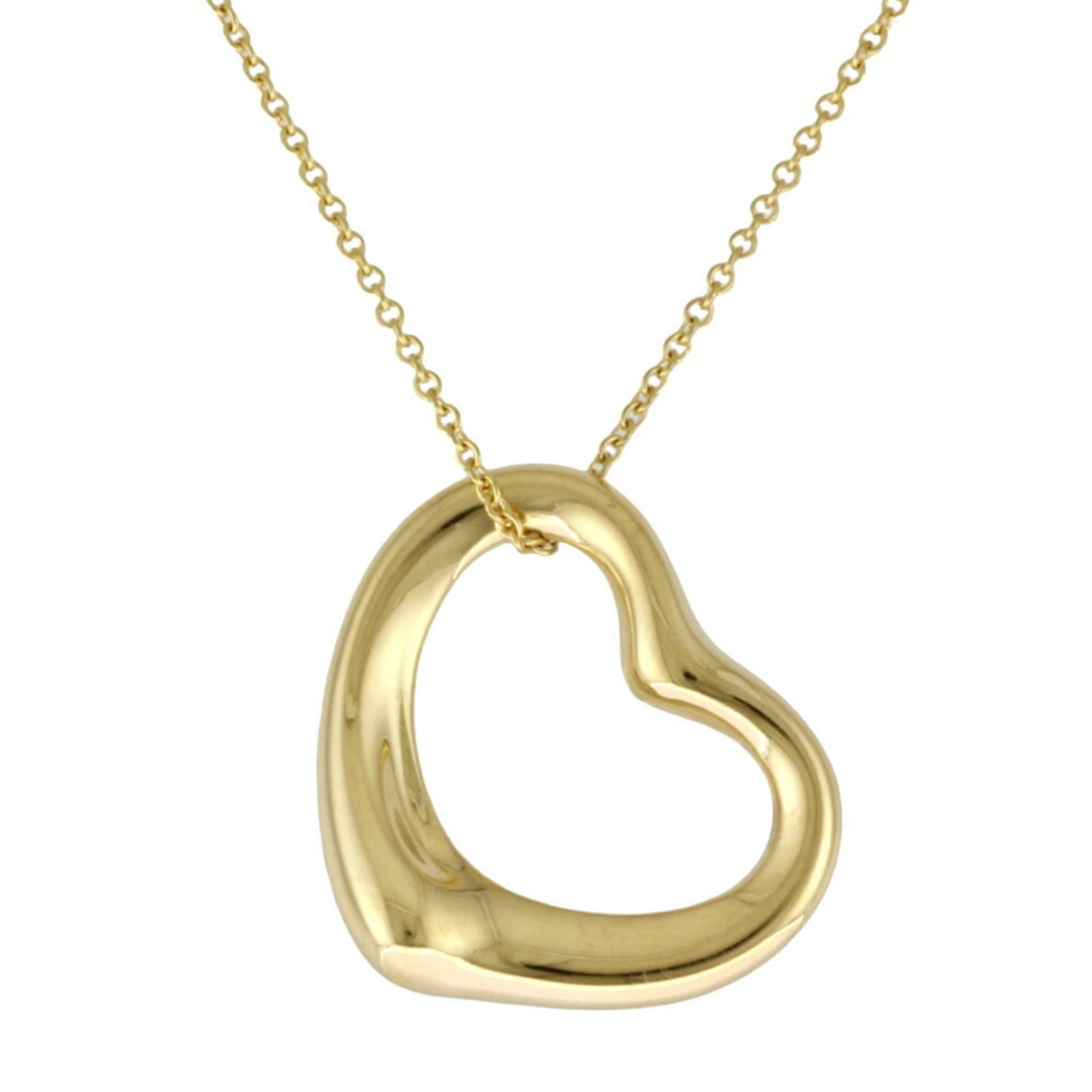 Tiffany Heart Necklace 18K Gold Women's TIFFANY&Co.