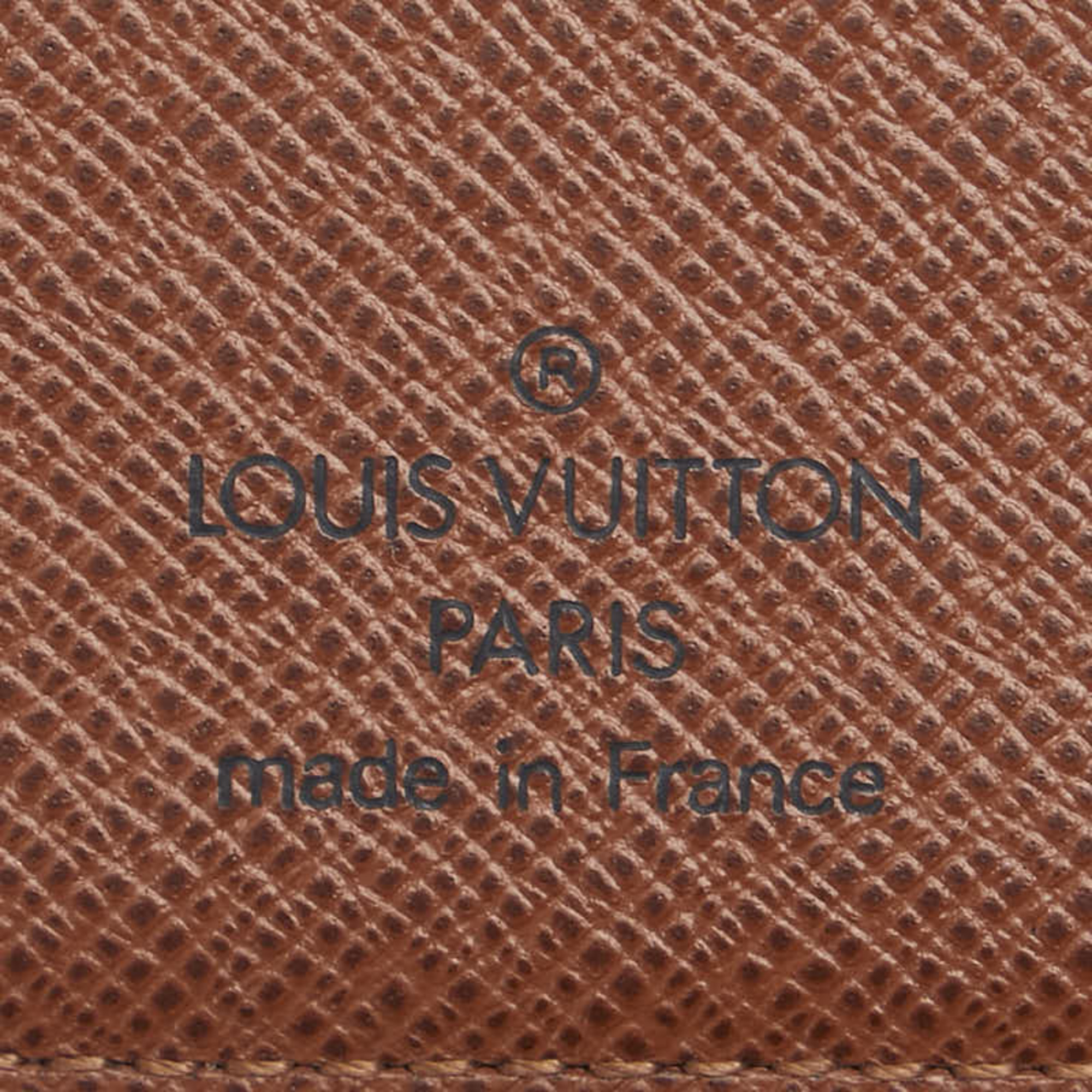 Louis Vuitton Monogram Agenda MM Notebook Cover R20105 Brown PVC Leather Women's LOUIS VUITTON