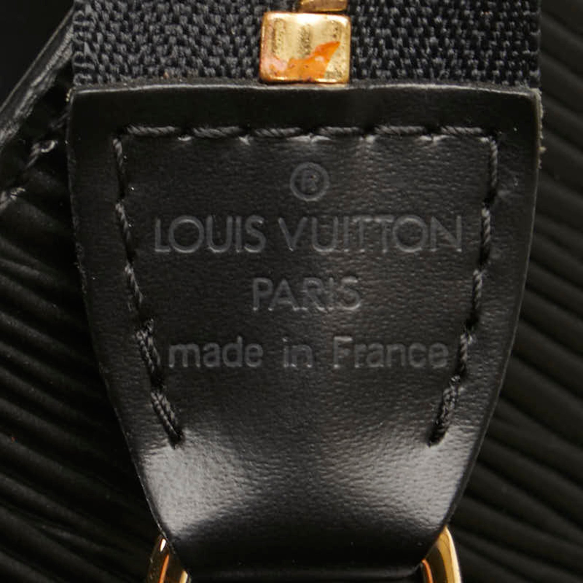 Louis Vuitton Epi Pochette Accessory Pouch Handbag M52942 Noir Black Leather Women's LOUIS VUITTON