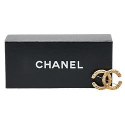 Chanel Coco Mark Yougan Brooch Gold Plated Women's CHANEL