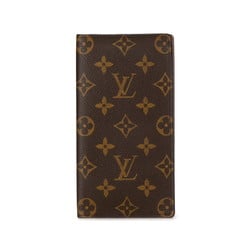 Louis Vuitton Monogram Porte-Valeur Carte Credit Long Wallet M61823 Brown PVC Leather Women's LOUIS VUITTON