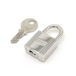 HERMES Padlock No.110 with Key Silver Color