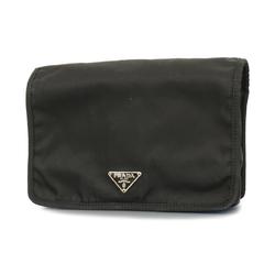 Prada pouch nylon black ladies