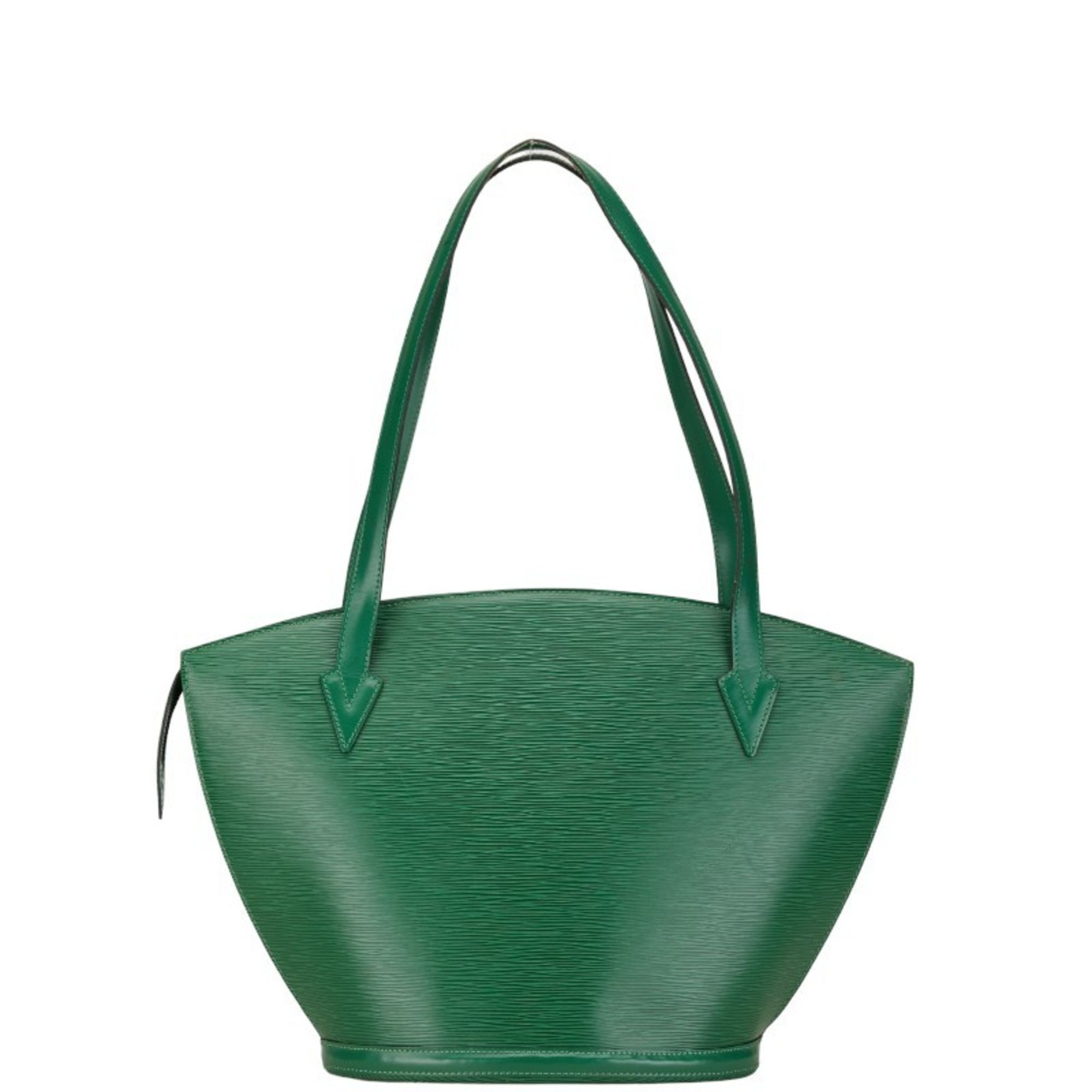 Louis Vuitton Epi Saint Jacques Tote Bag Shoulder M52264 Borneo Green Leather Women's LOUIS VUITTON