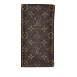 Louis Vuitton Monogram Porte Carte Credit Long Wallet M60825 Brown PVC Leather Women's LOUIS VUITTON