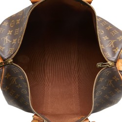 Louis Vuitton Monogram Keepall Bandouliere 45 Boston Bag Travel M41428 Brown PVC Leather Women's LOUIS VUITTON