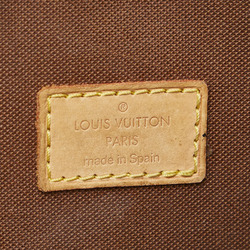 Louis Vuitton Monogram Pochette Ganju Body Bag Waist M51870 Brown PVC Leather Men's LOUIS VUITTON