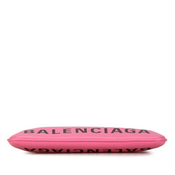 Balenciaga Ville Clutch Bag Pouch 545773 Pink Leather Women's BALENCIAGA