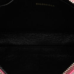 Balenciaga Ville Clutch Bag Pouch 545773 Pink Leather Women's BALENCIAGA