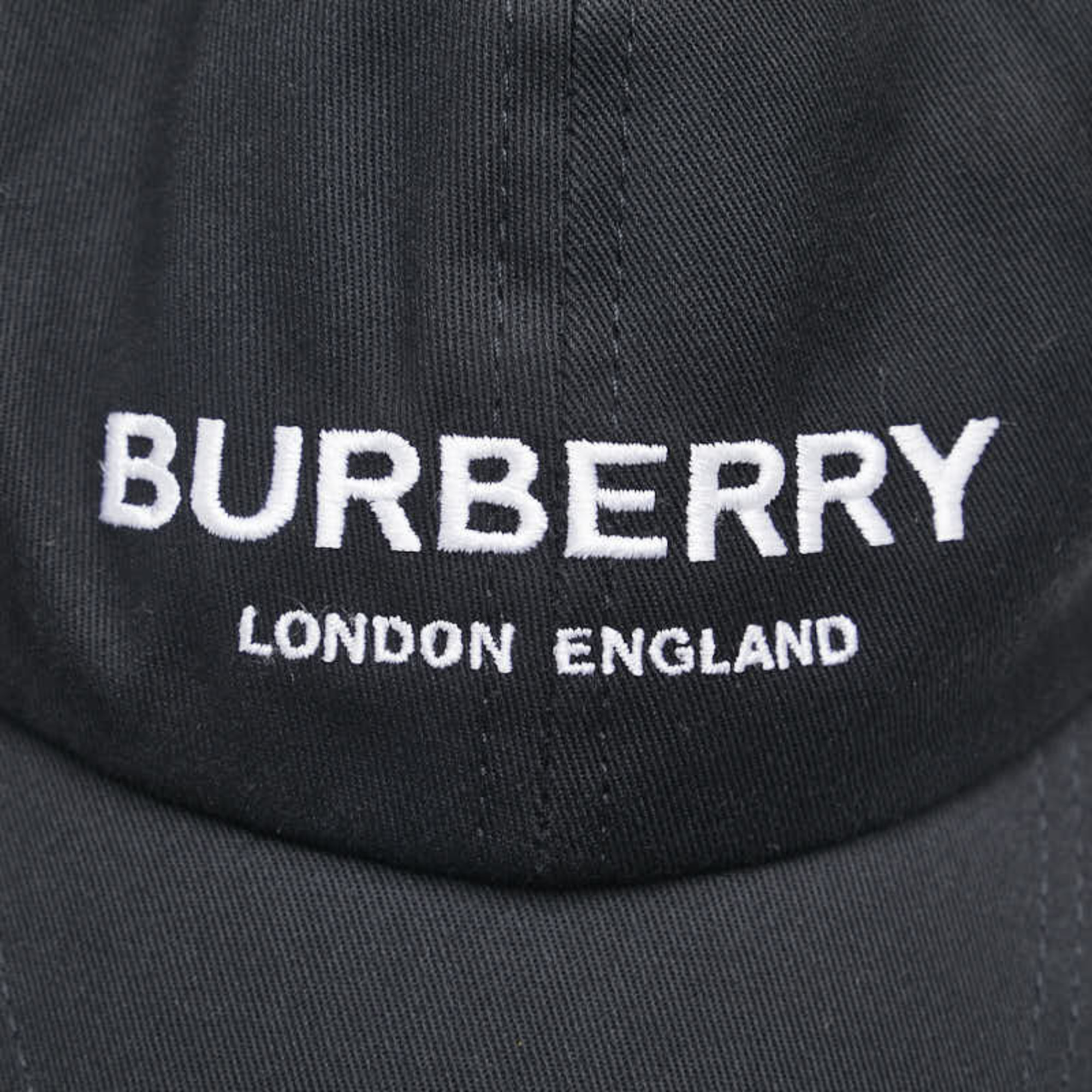 Burberry Cap Baseball Size: S 55 Black Nylon Women's BURBERRY