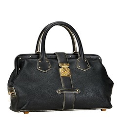 Louis Vuitton Suhali Angénieux PM Handbag M91805 Black Gold Leather Women's LOUIS VUITTON