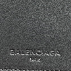 Balenciaga Studded Card Case Business Holder 311825 Grey Silver Leather Men's BALENCIAGA