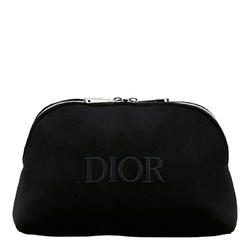 Christian Dior Dior pouch set of 3, navy, black, red, velour, women's,