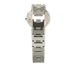 BVLGARI Watch BB23SS Quartz Black Dial Stainless Steel Women's