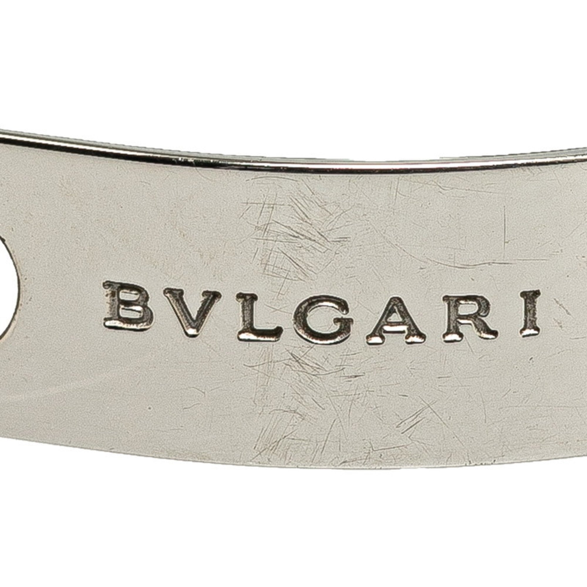 BVLGARI Watch BB23SS Quartz Black Dial Stainless Steel Women's