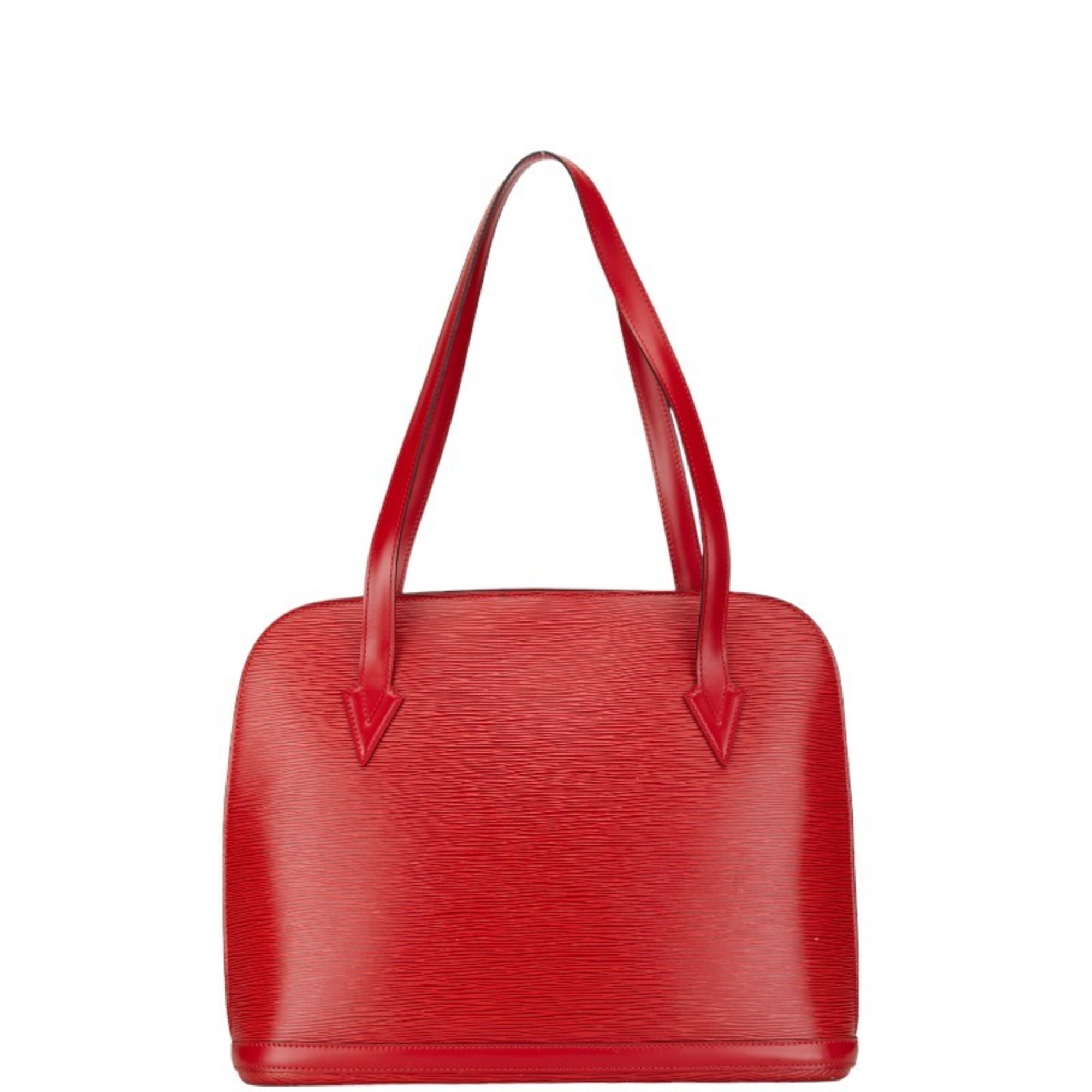 Louis Vuitton Epi Rucksack Tote Bag Shoulder M52287 Castilian Red Leather Women's LOUIS VUITTON