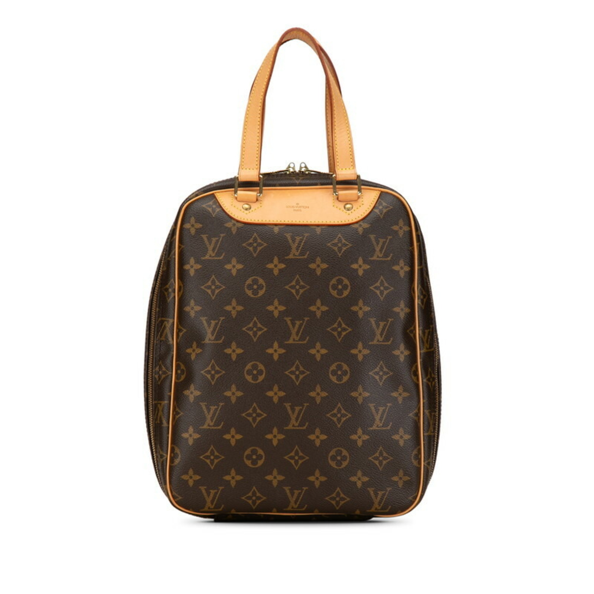 Louis Vuitton Monogram Excursion Handbag M41450 Brown PVC Leather Women's LOUIS VUITTON