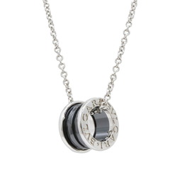 BVLGARI B-zero1 B.zero1 Save the Children Necklace Pendant SV925 Ceramic Black 349634 CL856977