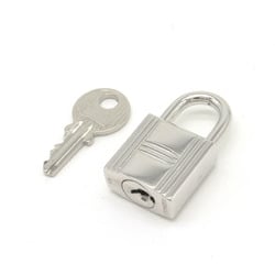 HERMES Padlock No.104 with Key Silver Color