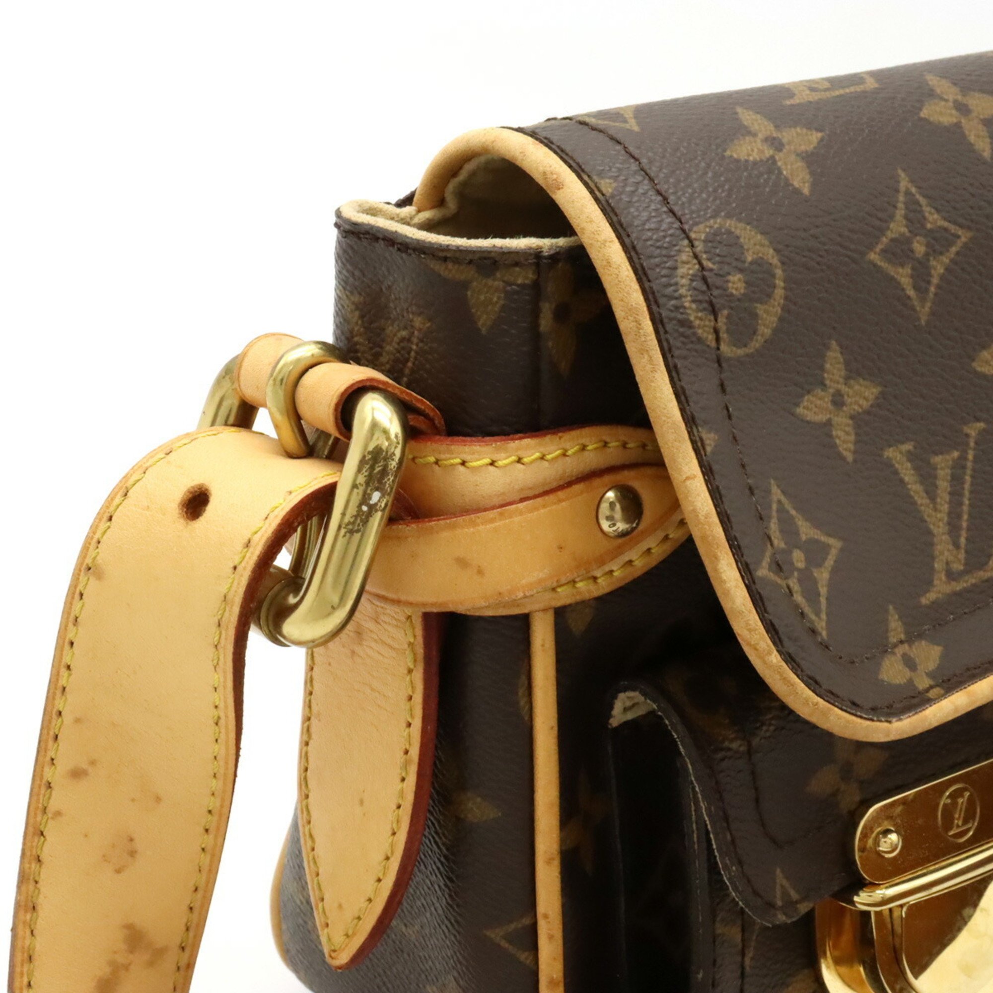 LOUIS VUITTON Louis Vuitton Monogram Hudson PM Shoulder Bag M40027