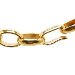 Chanel Chain Necklace Gold Plated Women's CHANEL