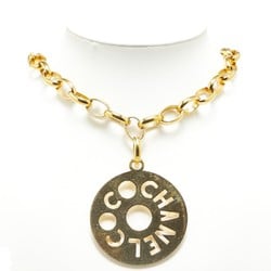 Chanel Chain Necklace Gold Plated Women's CHANEL