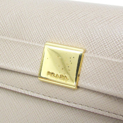 Prada Saffiano Fiocco martphone Case 1ZH034 Women's Saffiano Shoulder Bag Beige