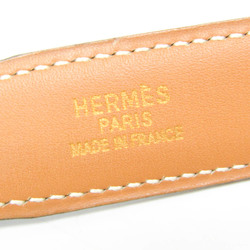 Hermes Constance H-belt Women's Leather Standard Belt Black,Gold 70