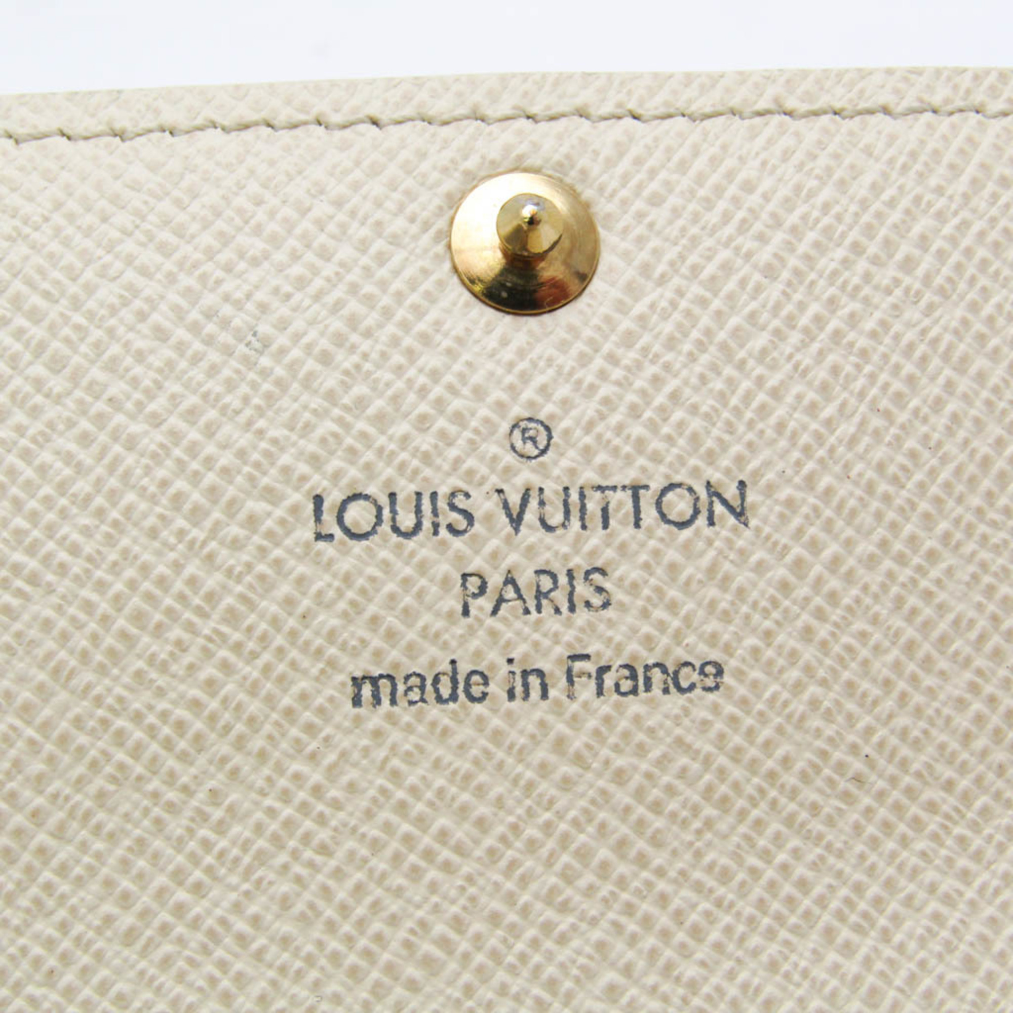 Louis Vuitton Damier Azur 6 Key Holder N61745 Women,Men Damier Azur Key Case Damier Azur