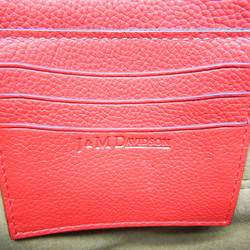 J&M Davidson THE BELT POUCH 1813N 7471T 8140 Women's Leather Shoulder Bag Red Color