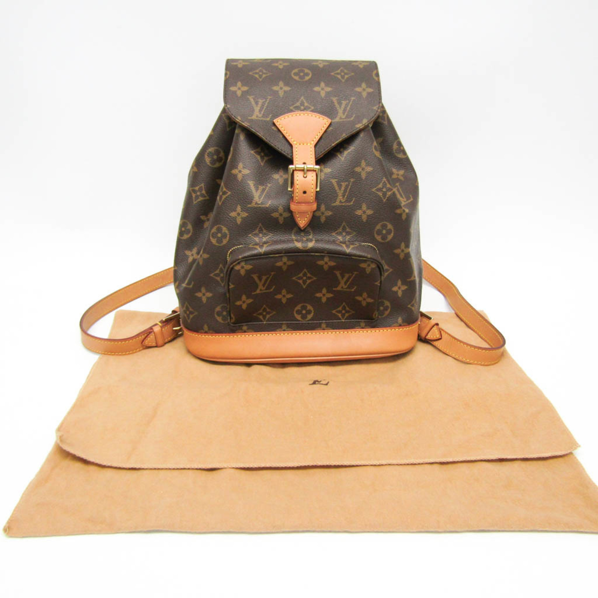 Louis Vuitton Monogram Montsouris MM M51136 Women's Backpack Monogram