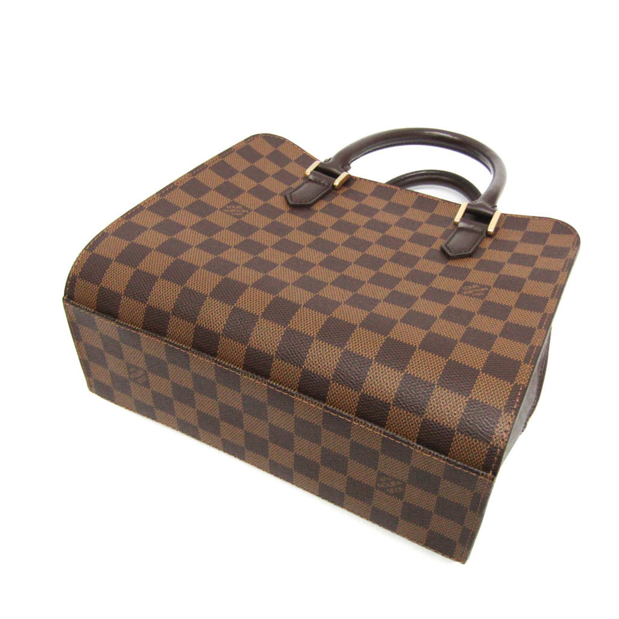 Louis Vuitton Damier Triana N51155 Women's Handbag Ebene