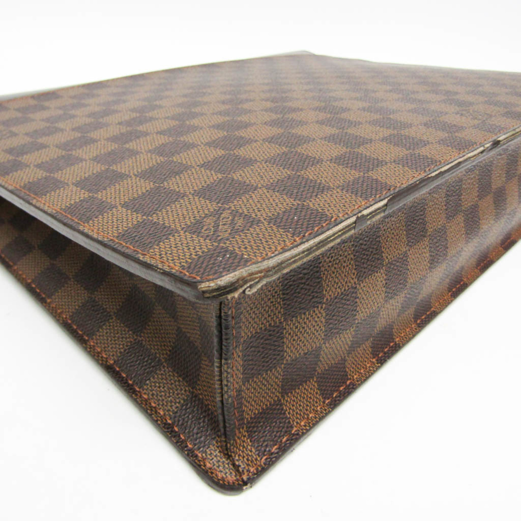 Louis Vuitton Damier Altona PM N53315 Men's Briefcase Ebene