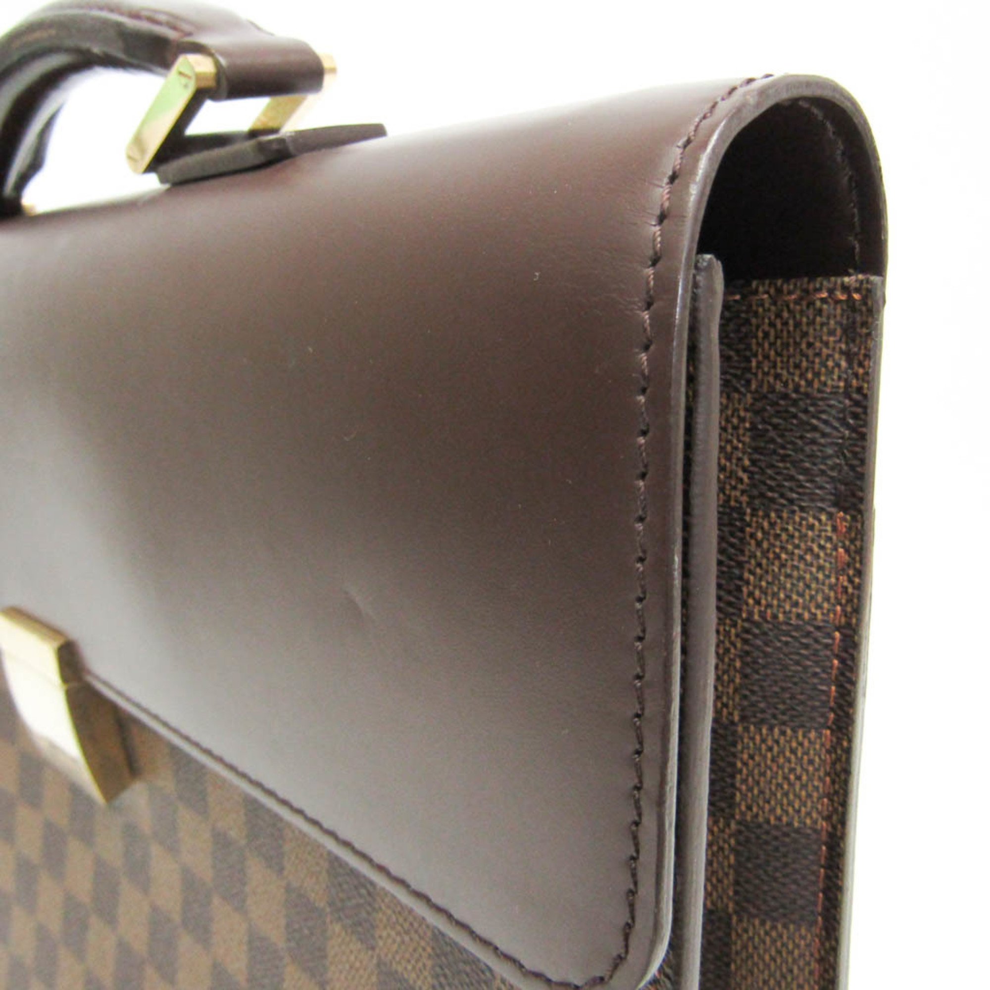 Louis Vuitton Damier Altona PM N53315 Men's Briefcase Ebene