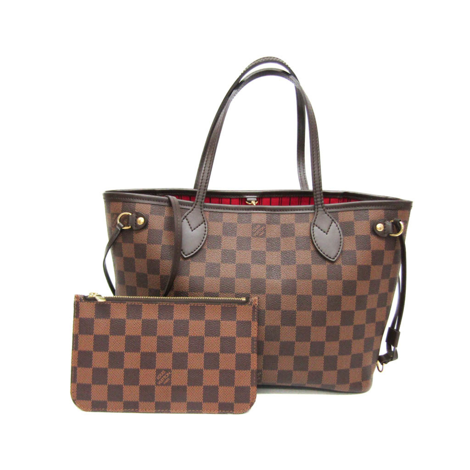 Louis Vuitton Damier Neverfull PM N40600 Women's Tote Bag Ebene