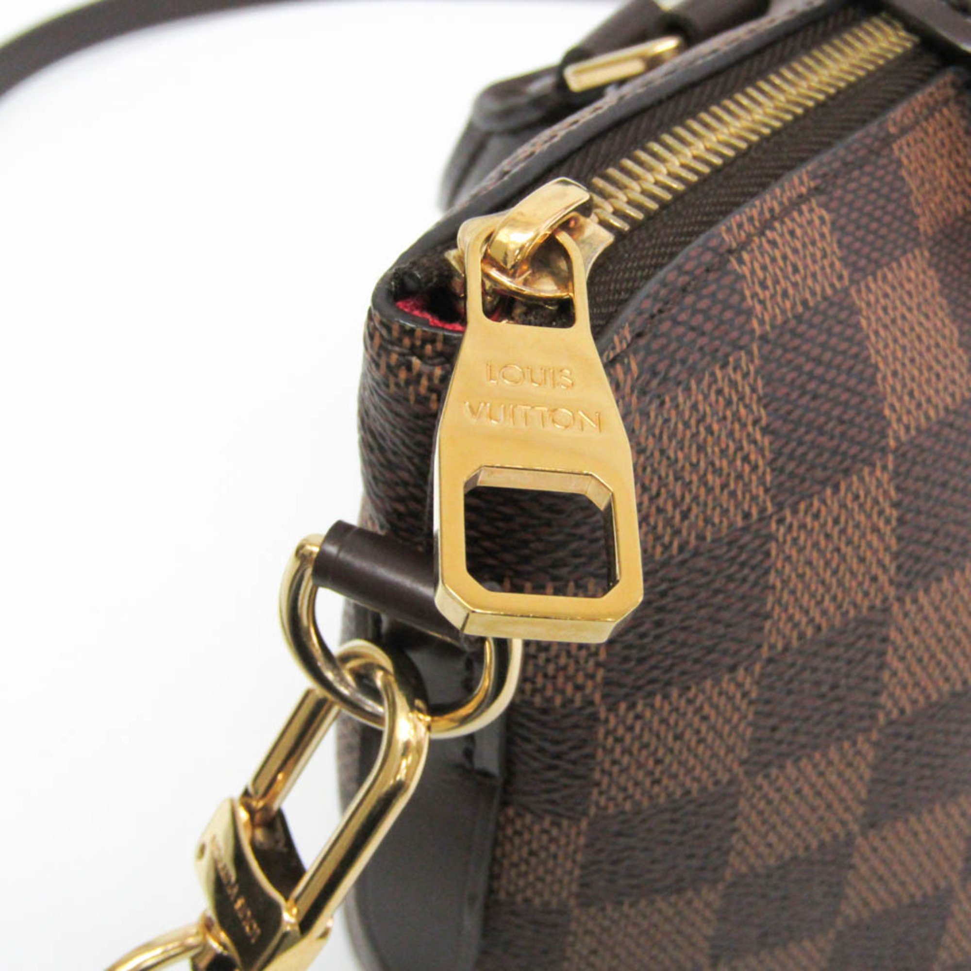 Louis Vuitton Damier Siena PM N41545 Women's Handbag Ebene