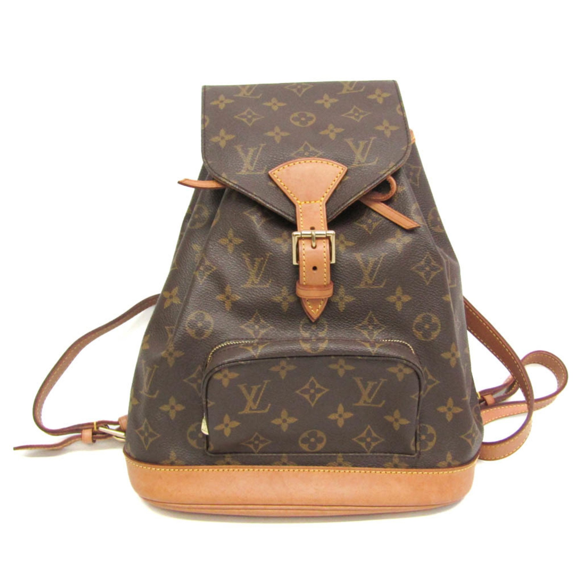 Louis Vuitton Monogram Montsouris MM M51136 Women's Backpack Monogram