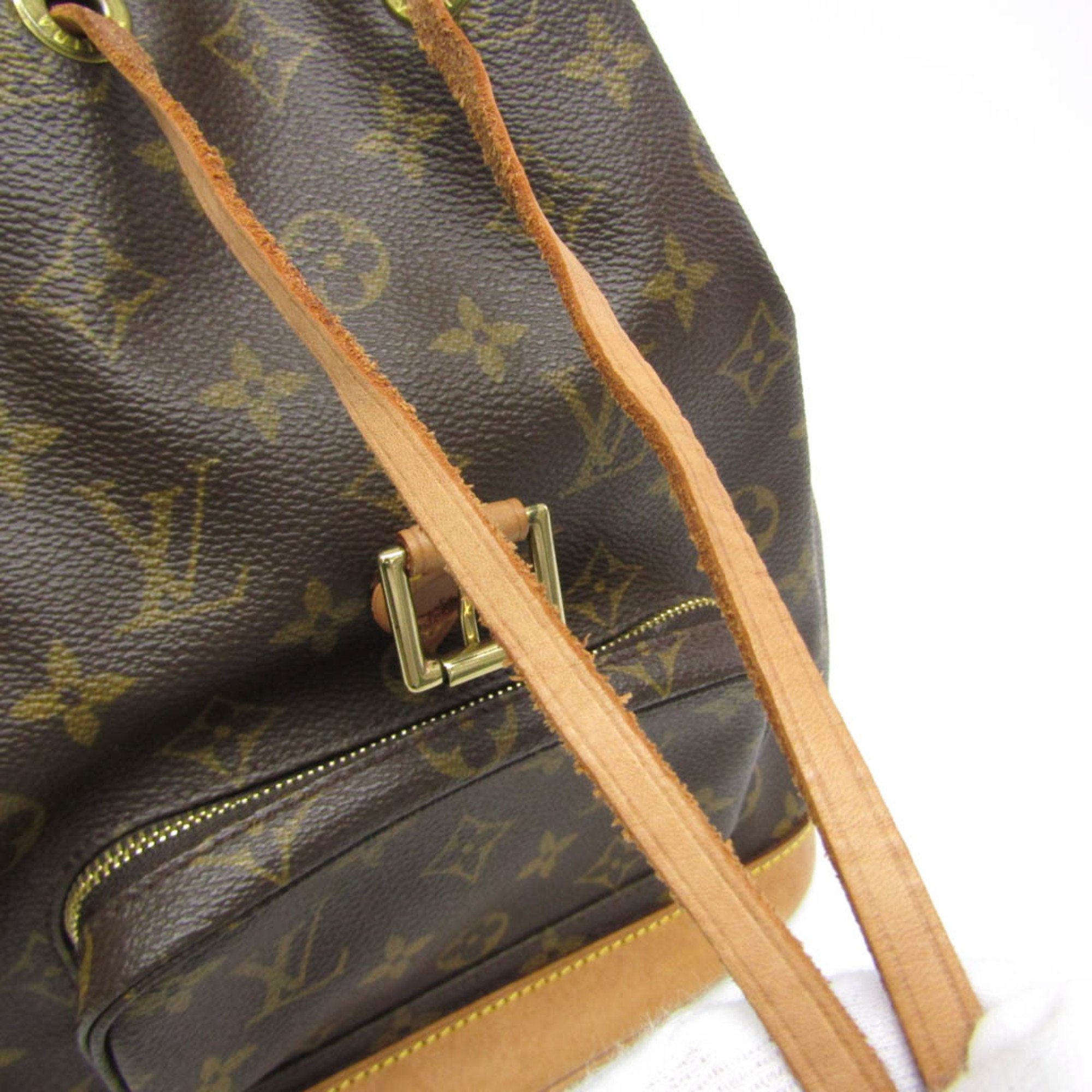 Louis Vuitton Monogram Montsouris MM M51136 Women's Backpack Monogram