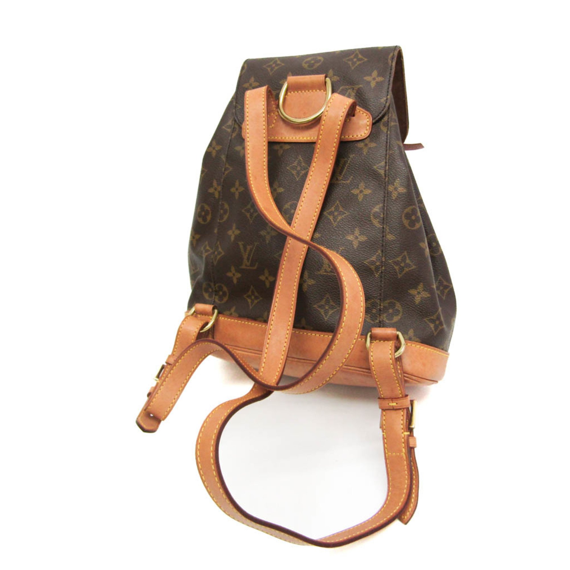 Louis Vuitton Monogram Montsouris MM M51136 Women's Backpack Monogram