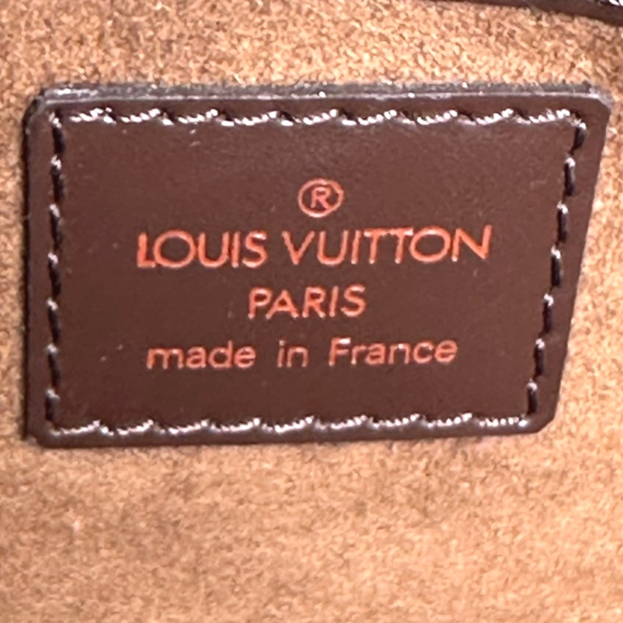 Louis Vuitton LOUIS VUITTON Second Bag Clutch Damier Ebene Saint Canvas N51993 Brown LV