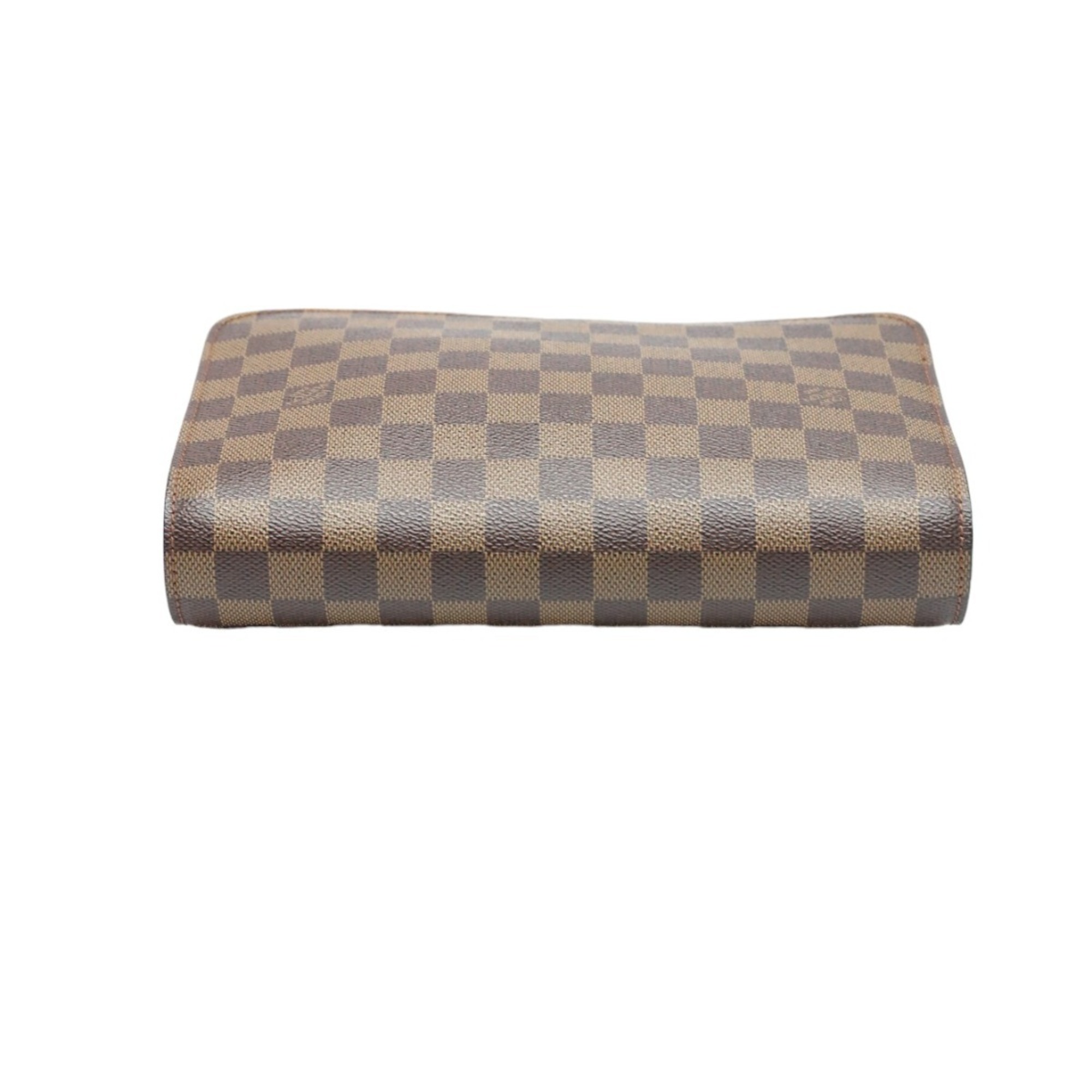 Louis Vuitton LOUIS VUITTON Second Bag Clutch Damier Ebene Saint Canvas N51993 Brown LV