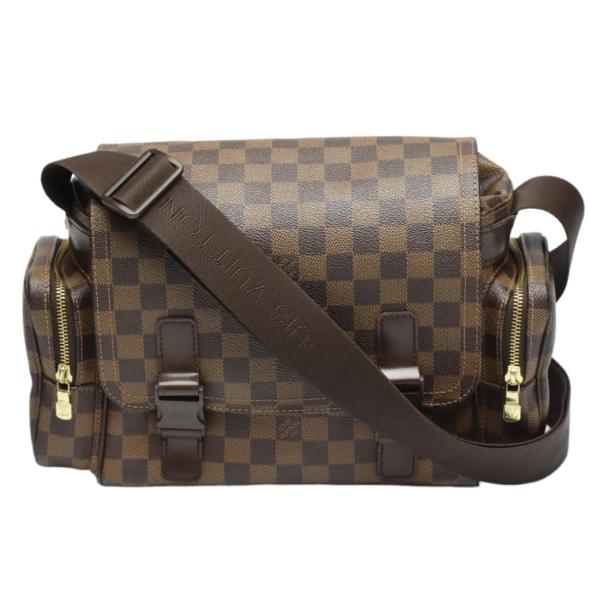 Louis Vuitton LOUIS VUITTON Shoulder Bag Damier Reporter Melville Canvas Brown LV