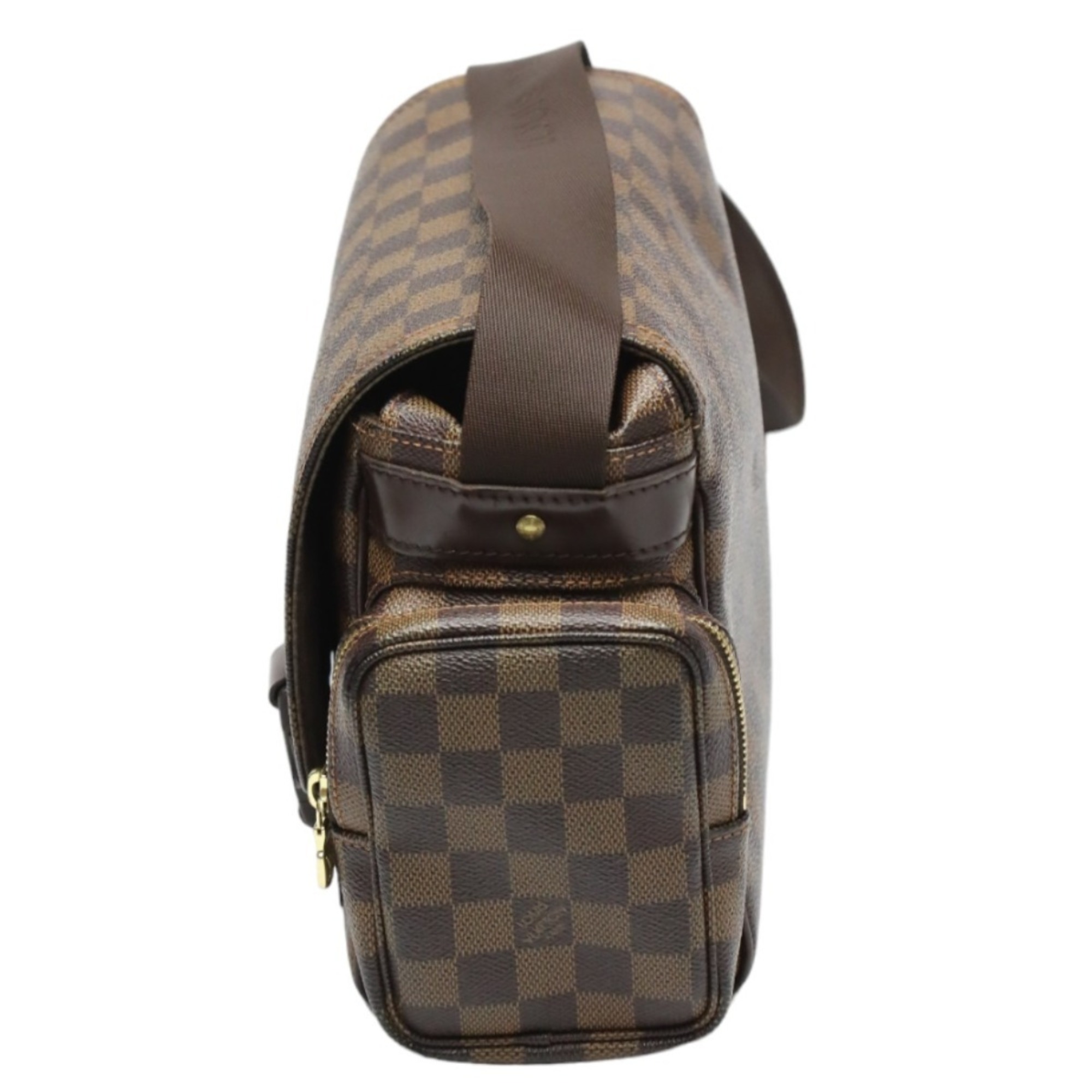 Louis Vuitton LOUIS VUITTON Shoulder Bag Damier Reporter Melville Canvas Brown LV