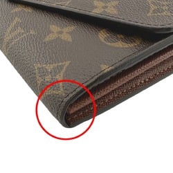 Louis Vuitton LOUIS VUITTON Long Wallet Monogram Portefeuille Sarah Canvas M60531 Brown LV