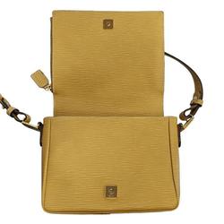 FENDI Shoulder Bag for Women in Leather Epi Yellow