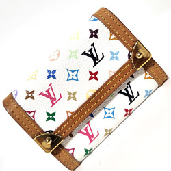 Louis Vuitton LOUISVUITTON Multicolor Wallet/Coin Case Porto Monnaie Pla M92657 Blanc - Coin Purse for Women