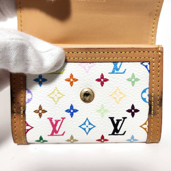 Louis Vuitton LOUISVUITTON Multicolor Wallet/Coin Case Porto Monnaie Pla M92657 Blanc - Coin Purse for Women