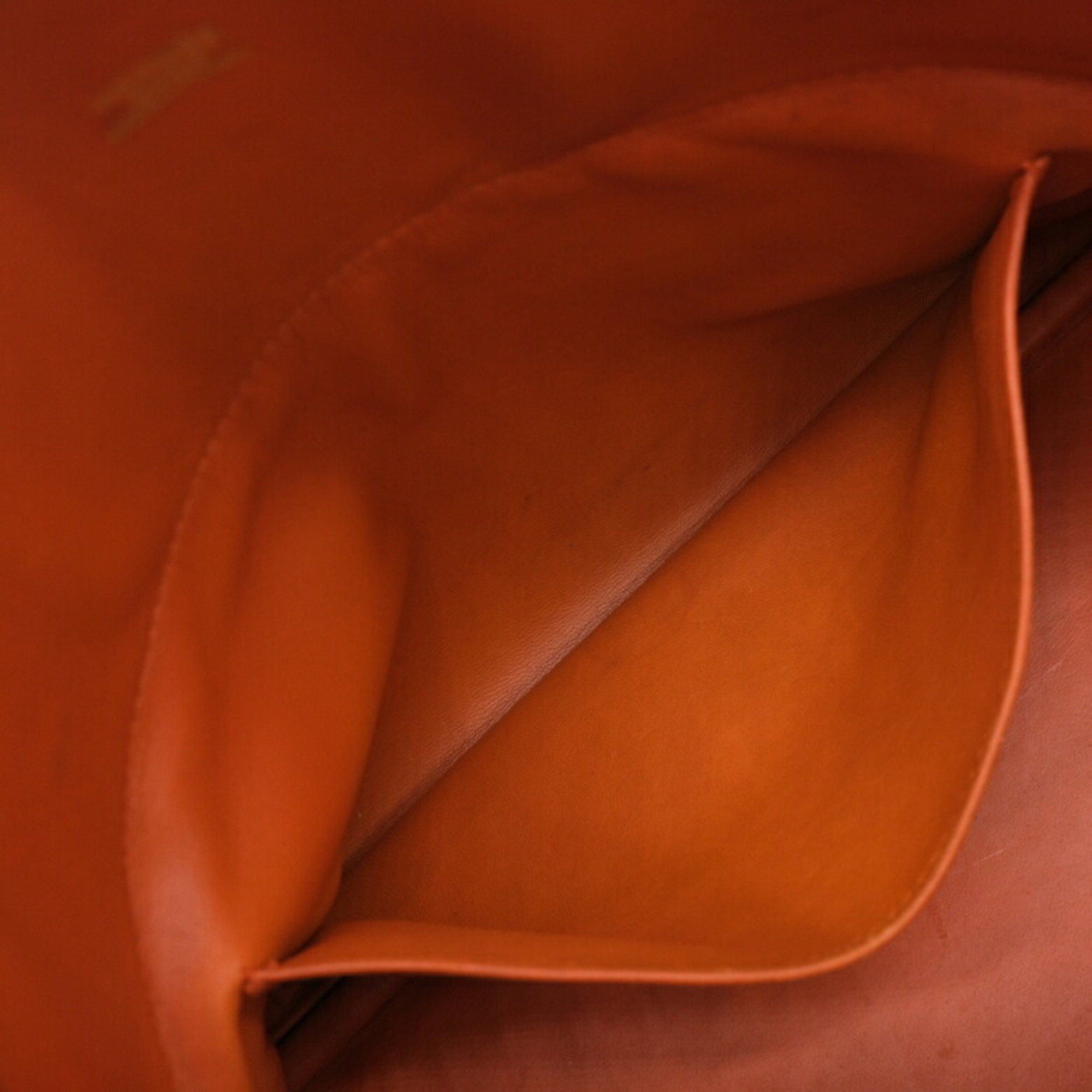 HERMES Bolide 31 Handbag Shoulder Bag Taurillon Clemence Leather Orange ♯□I