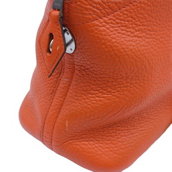 HERMES Bolide 31 Handbag Shoulder Bag Taurillon Clemence Leather Orange ♯□I